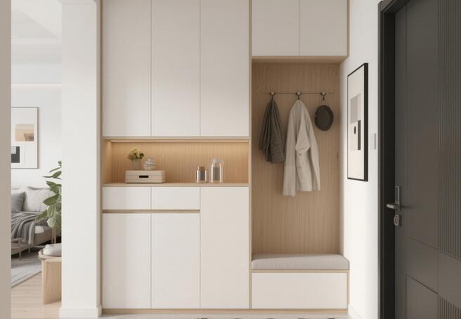 必看！玄關(guān)柜設(shè)計(jì)秘籍，打造實(shí)用與顏值并存的入戶空間